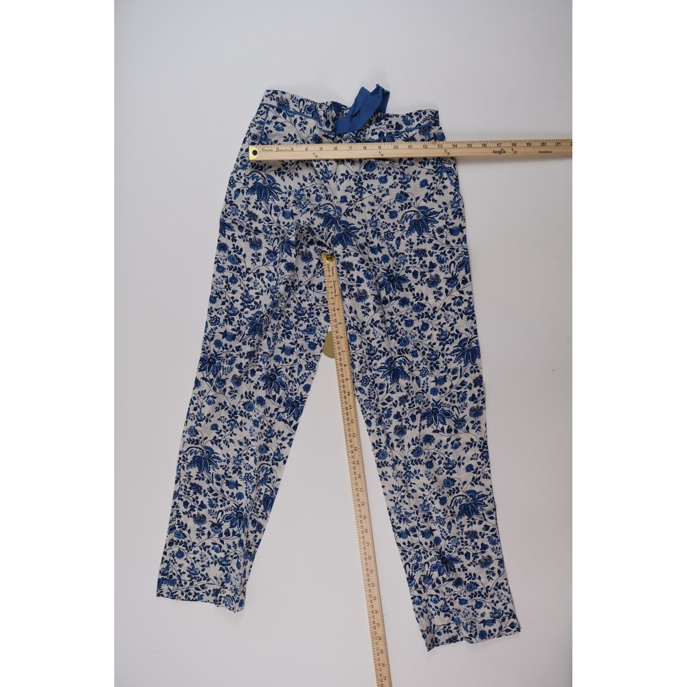 Ro's Garden Viola PJ Pajama Set Sufi-Blue Floral XS Cotton NWT - Picture 8 of 9